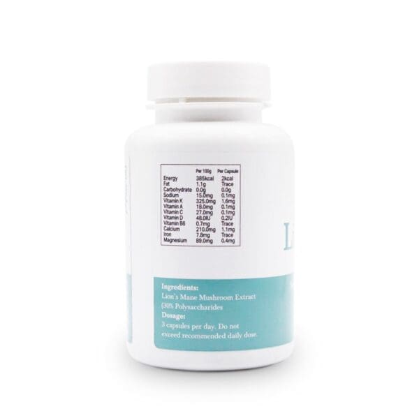 Lions Mane Capsules 500Mg (2)