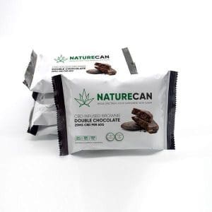 Naturecan CBD Double Chocolate Brownie 25mg