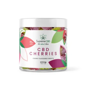 Supreme-CBD-Edibles-Small-Tubs-Cherries-400mg