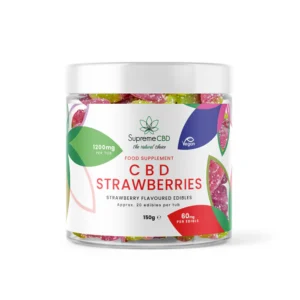 Supreme-CBD-Edibles-Small-Tubs-Strawberries-1200mg