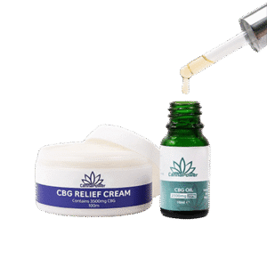 Nerve Support – 2500mg CBG Oil & 3000mg CBG Cream