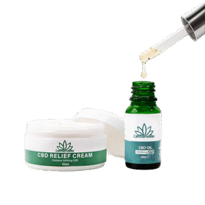 Pain Relief – CBD 5000mg Cream & CBD 3500mg Oil