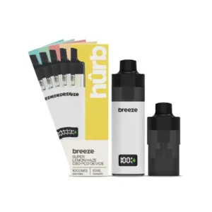 Hurb Breeze 1000mg CBD+CBG Vape Kit