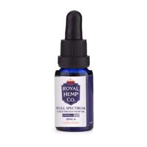 Royal Hemp Co. Full Spectrum Cold Pressed Hemp Oil 10000mg – Citrus Blend – 20ml